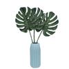 Liebm Deliciosa Monstera Leaf Decor Artificial Plant For Home Display Office