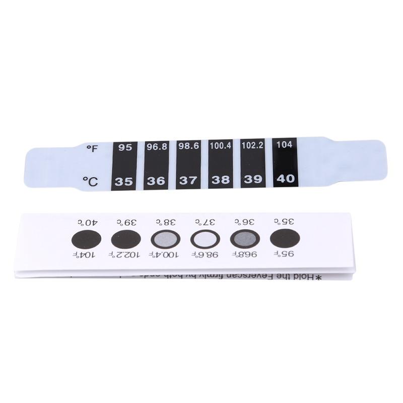 

Лоб Голова Термометр Наклейки Ребенок Ребенок Температура Тела Тест Бумага Портативный Бытовая Температура Уход За Ребенком