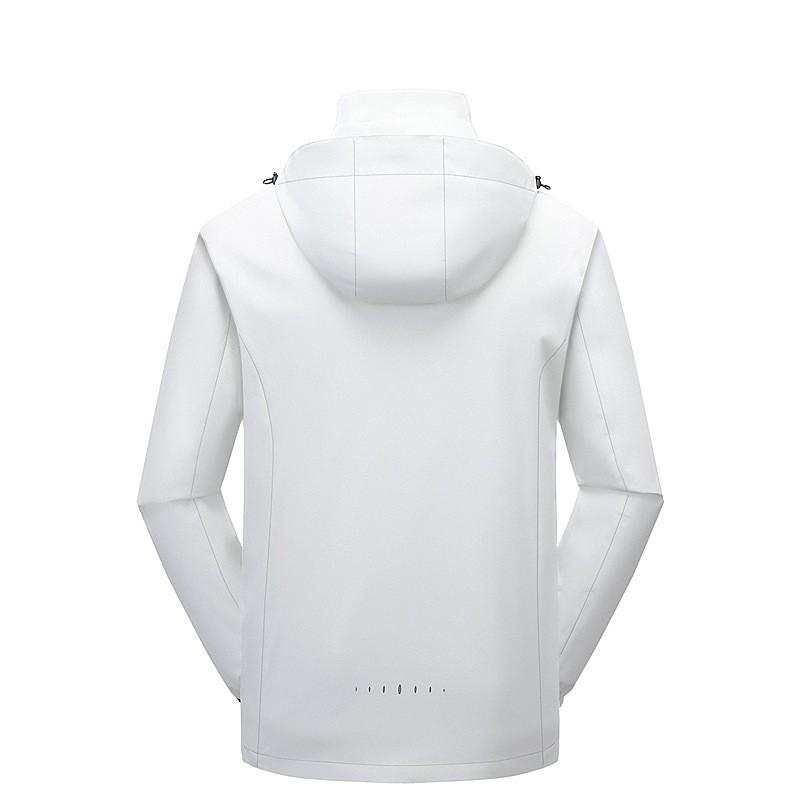 Men Women Waterproof Windproof Hiking Jacket Outdoor Climbing Coat Lightweight Breathable Fall Winter Hooded Sportwear