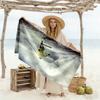 Goalkeeper Action Beach Towel Quick-Dry Soft Microfiber Comfortable Lightweight