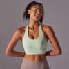 High Strength Sports Bra With Integrated Chest Cushion, Seamless Back Buckle, Yoga Vest, Shock-absorbing And Gathering, Beautiful Back Yoga Bra