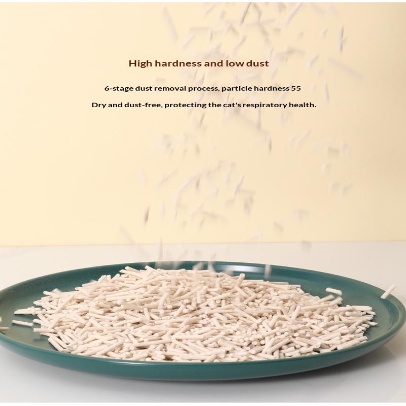 Originální rostlinná tofu kočkolit 6L Zelený čaj Směs rostlinné kočkolity Rychle hrudkující Potřeby pro domácí mazlíčky