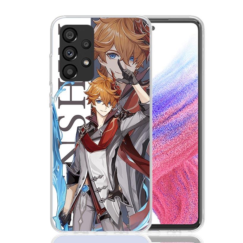 

Genshin Impact Anime Phone Case For Samsung Galaxy A13 A14 A15 A16 A17 A53 A54 A55 A56 A33 A34 A35 A36 A23 A24 A25 A26 A05S A04S Samsung A04S
