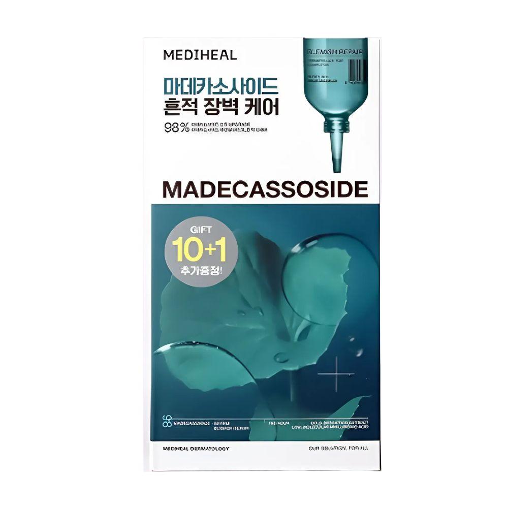 

Mediheal Madecassoside Essential Mask 24ml 11 Sheets Total Soothing Skin Barrier and Blemish Care Pack