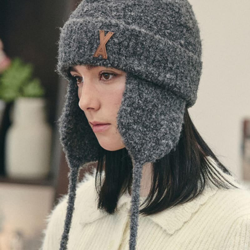 

Шапка бини VARZAR VA Patch Fly Knit Черная FREE