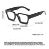 Thick Edged Square Eyeglass for Women Men Transparent Computer Glasses Vintage Colorful Oversized Optical Eyeglasses