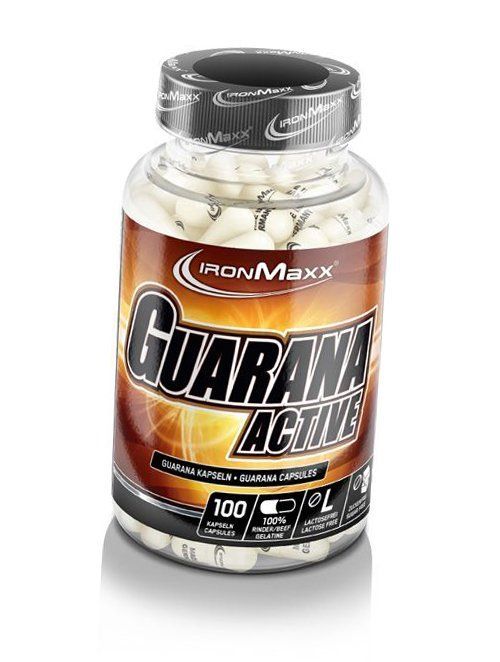 

Guarana Extract, Guarana Active, IronMaxx 100caps (11083010) 100caps