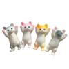 Cartoon Cat Fidget Relief Toy TPR Kids Sensory Toy New Mochi Squishy Doll Children's Gifts