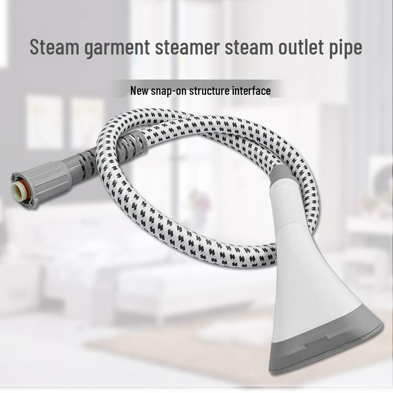 Universal Garment Steamer Nozzle & Soft Hose Connector for Clothes 0.8L or below