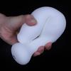 Soft Silicone Animal-Inspired Tail with Real Hair for Erotic Cosplay and Adult Play