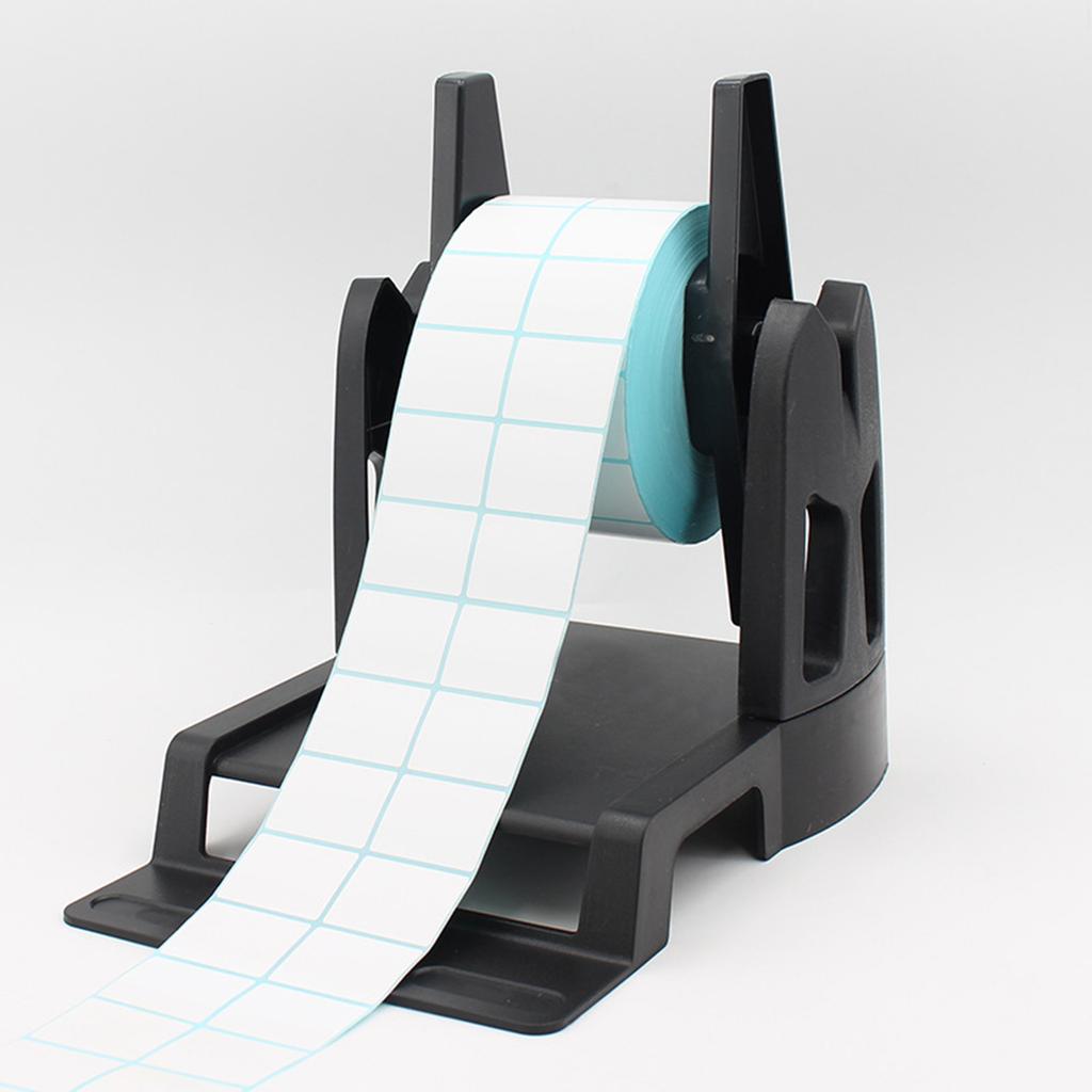 Thermal Label Holder for Roll and Fan-fold Labels Shipping Labels Holder Business Supplies for Desktop Label Printer