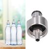 Height 60mm Carbonation Cap Silver Brewing Accessory Fast Bottle Filler  Home Use