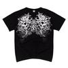 Flea Market Affliction Graphic T-Shirt Men Y2K Vintage Gothic Oversized Short Sleeve Streetwear Casual Tops,Baggy Fit