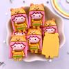 10PCS Resin Colorful Princess Burger Donut Star Cartoon Man Flat Back Stone Figurines Scrapbook DIY Bow Decor Accessories Crafts