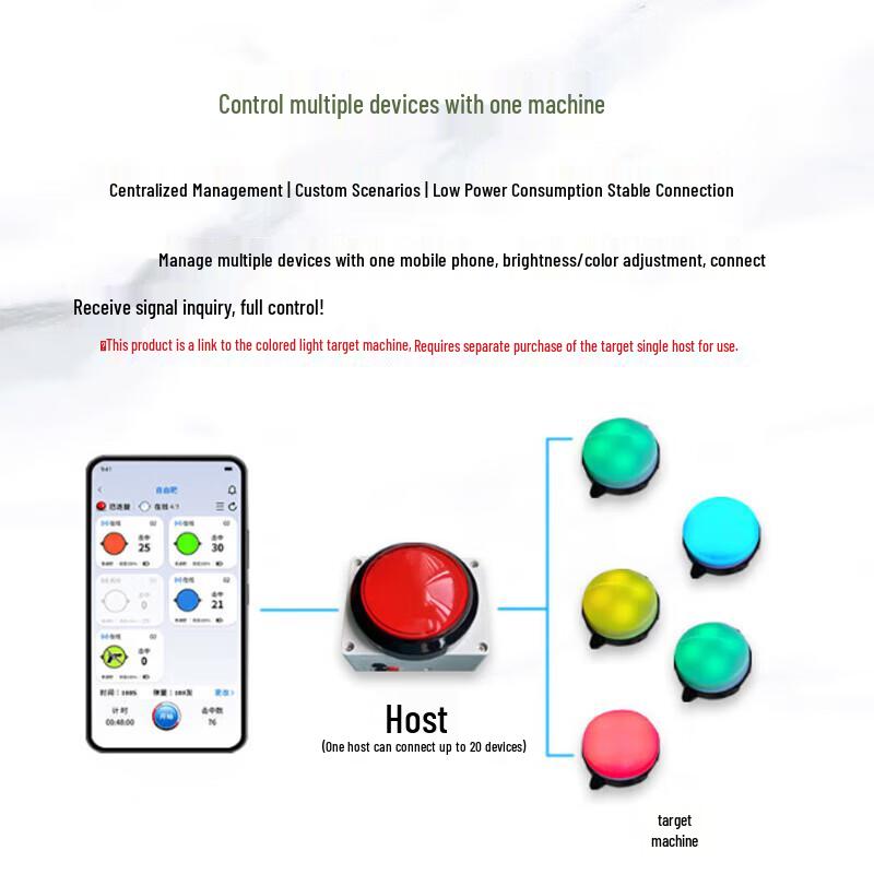 Cylinder Fish Intelligent Light Target Training System