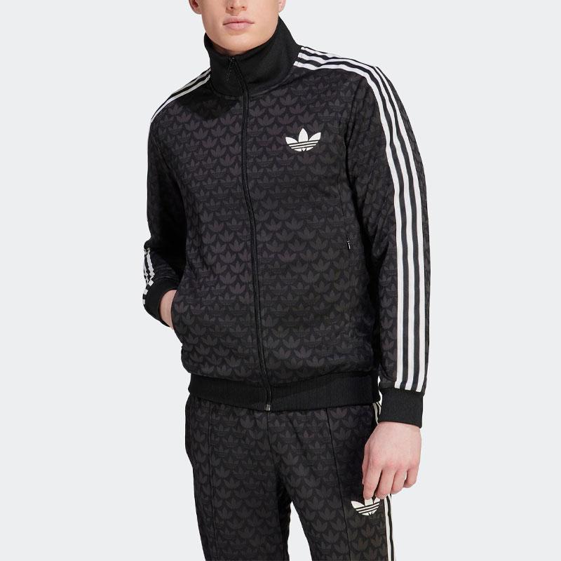 adidas Tuta Adicolor 70s Monogram Nera IP6982