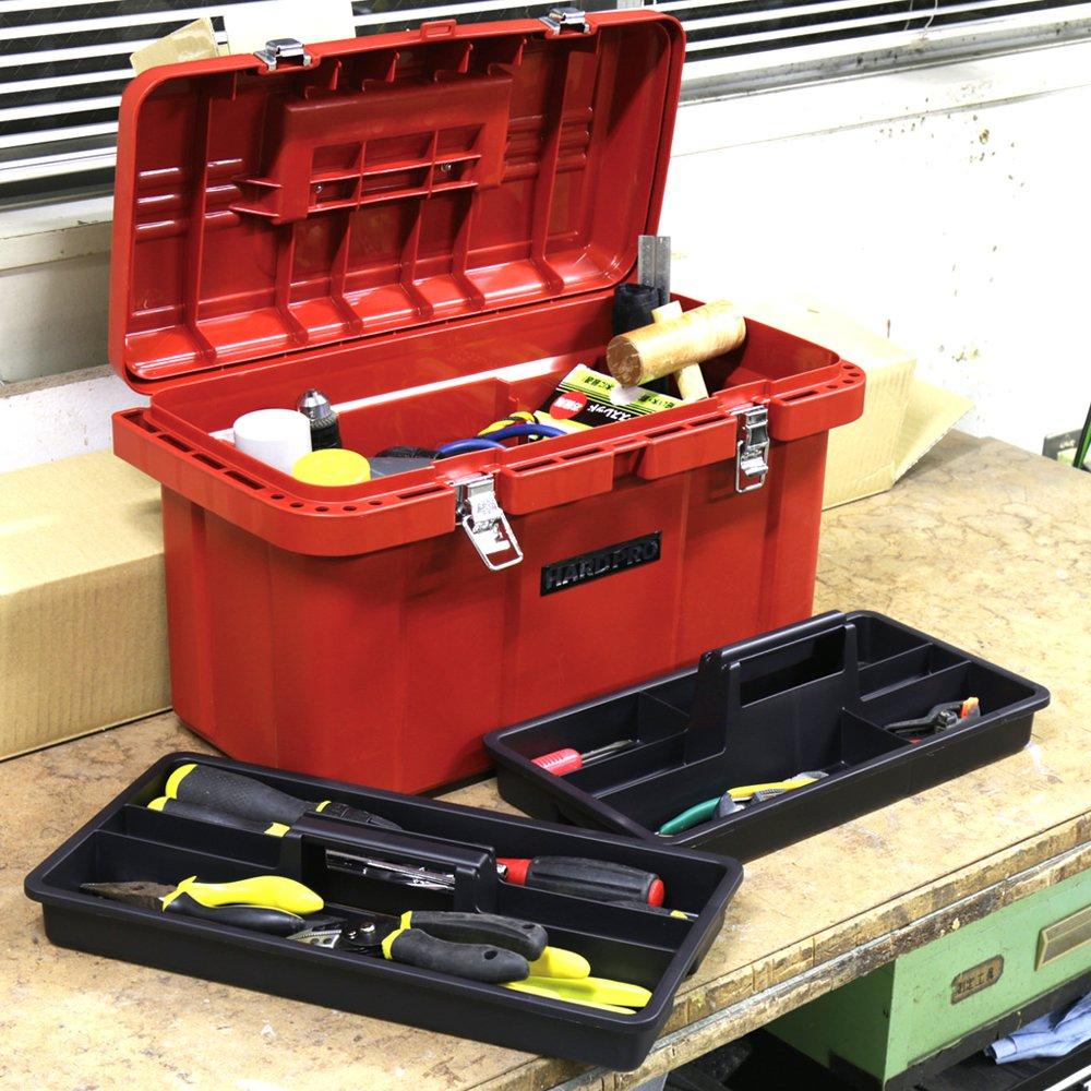 IRIS OHYAMA Tool Box Hard Pro 50 Red 53 x Depth 27 x Height 31 [Width approx. approx. approx. cm]