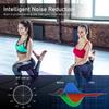 KIMAFUN 2.4G Wireless Fitness Headset Microphone, IP67 Waterproof & Dustproof, Compatible with Two People Simultaneously, Plug & Play, Instant