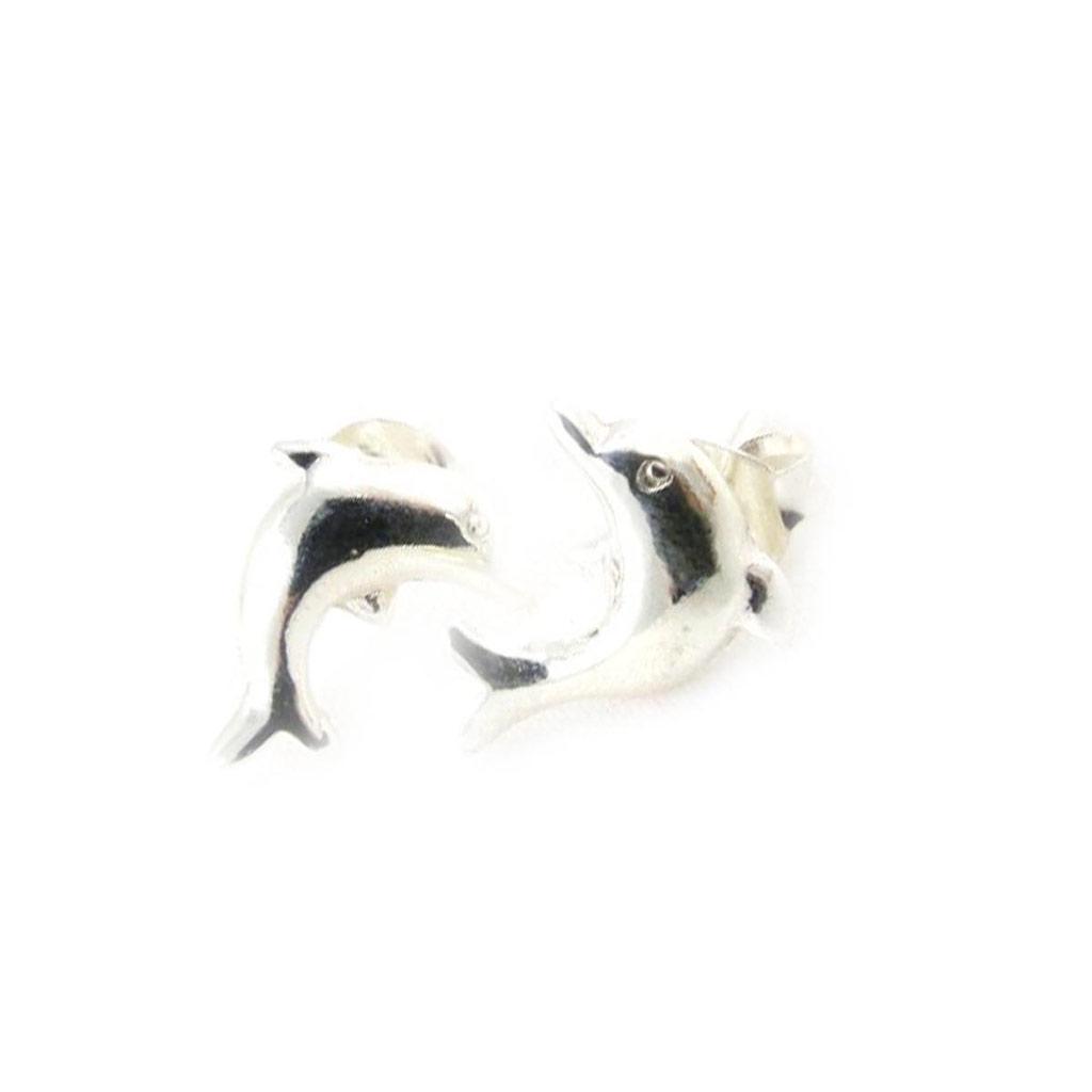 Les Trésors De Lily [C5662] - Boucles Argent 'Dauphins'