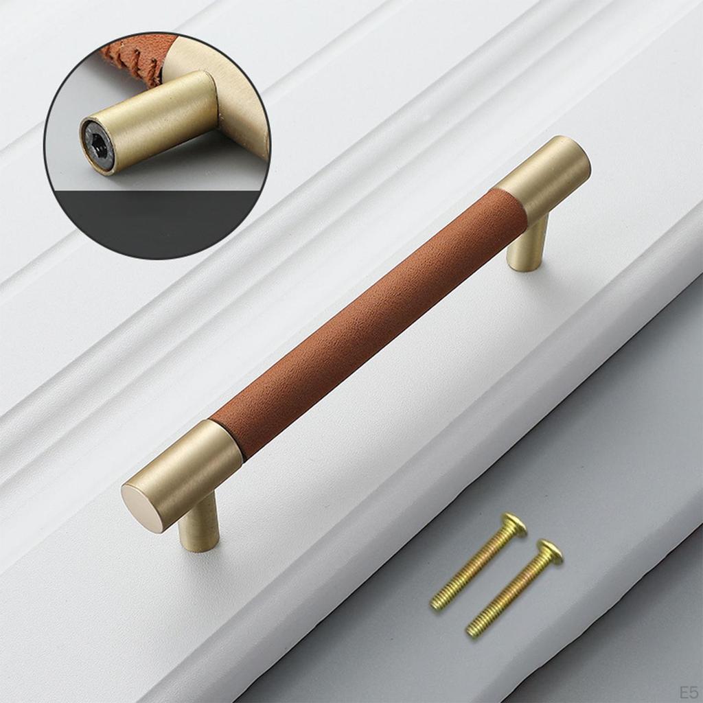 Brass Drawer Pulls Kitchen Cabinet Handles Bar Hardware for Cabinets Bathroom