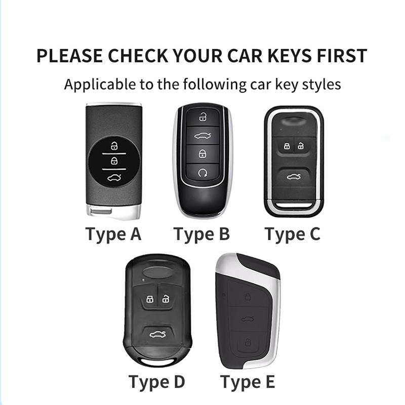 For Chery Tiggo 5 7 8 Tiggo 8 3x Arrizo 5 6 Pro Gx 5x EQ7 Jaecoo J7 7 J8 Omoda 5 C5 PU Car Keychain Shell Holder Car Accessories