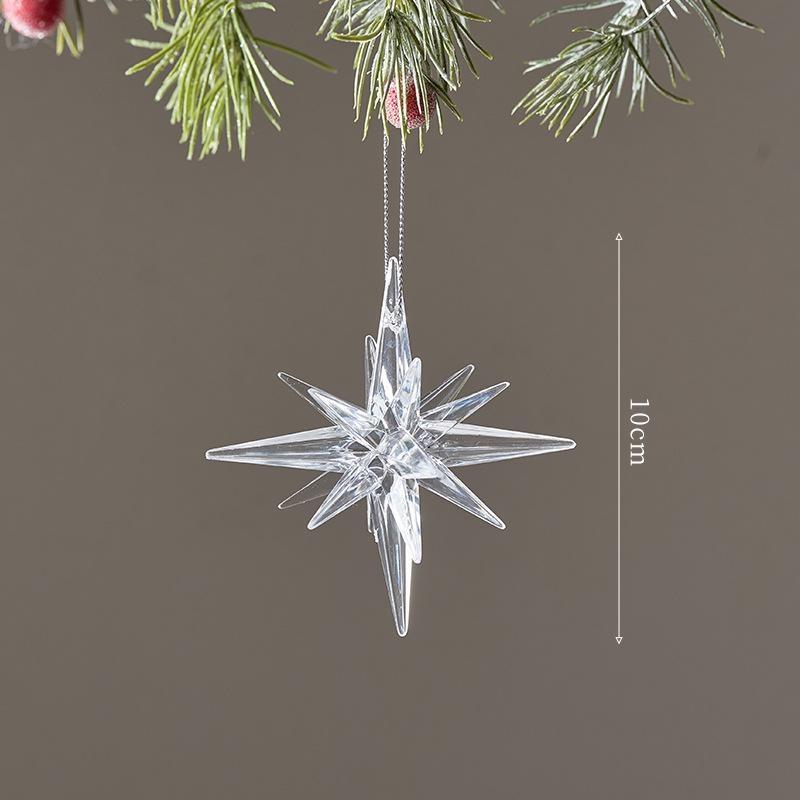 Gold Exploding Star Hanging Ornament Christmas Tree Pendants 2026 Christmas Home Decoration 2026 New Year Party Gifts