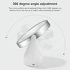 360 Degree LED Cosmetic Mirror 5X Magnification Double Sided Mirror 3 Speed Lights Cosmetic Mirror Adjustable Touch Up Cosmetic