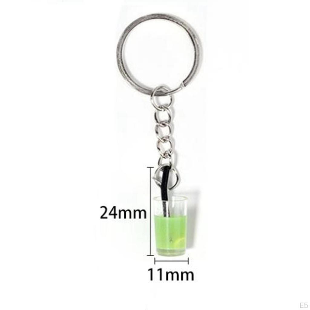 10 Key Chains Pendant Hanging Decorations Parts Connector Supplies Gifts Holder Rings Making Handbag