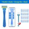 Women's Manual Razor for Hair Removal - Suitable for Armpits, Legs, and Private Areas
