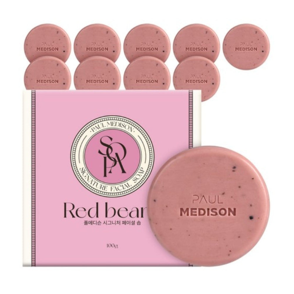 

Paul Medison Signature Facial Soap Red Beans 75g*10Pcs