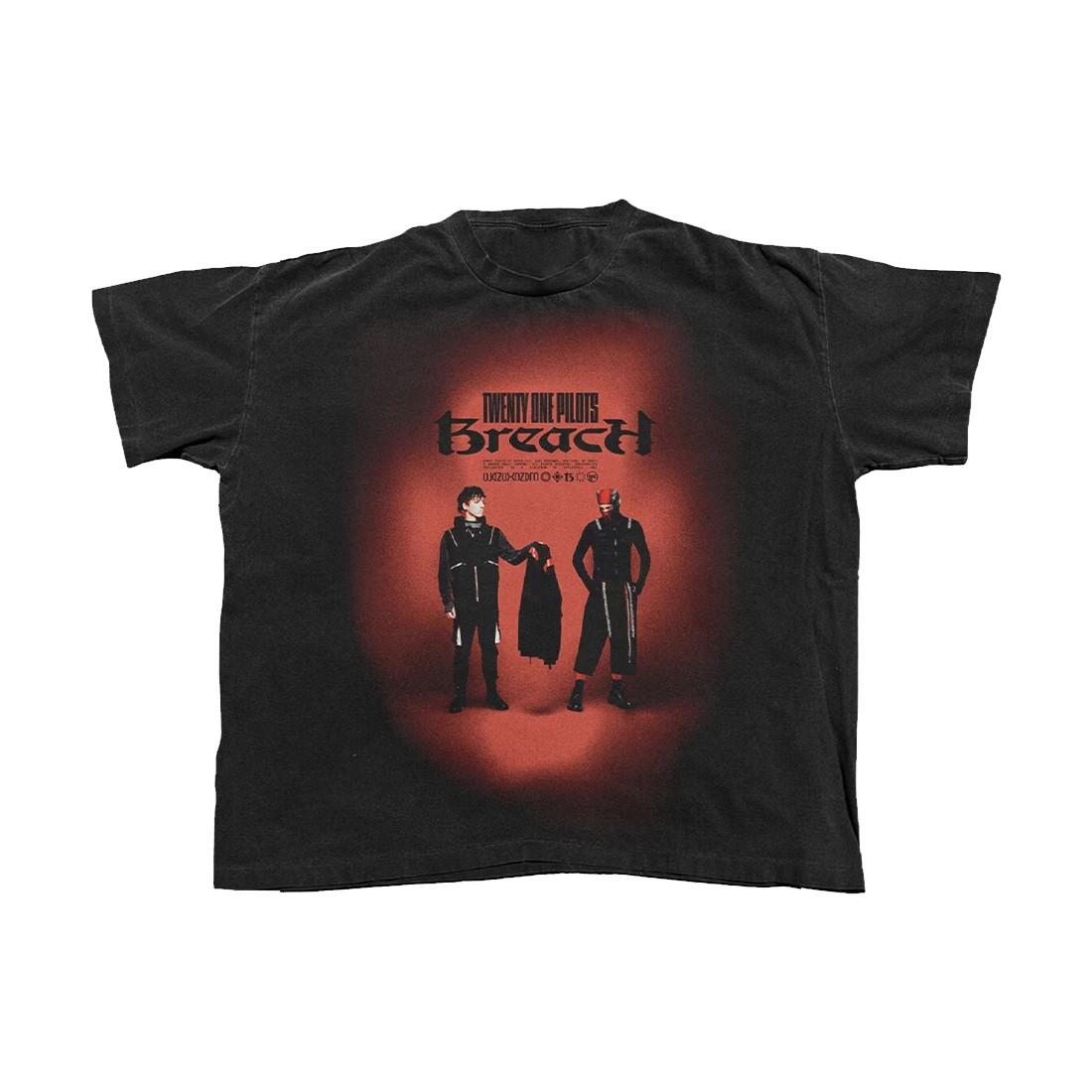 Twenty One Pilots Breach T-shirt 2026 Tour Merch S