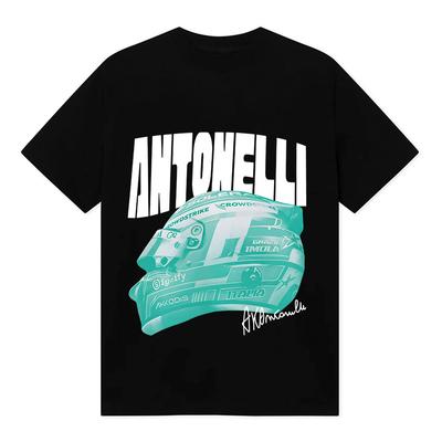 Kimi No.12 Antonelli Racing Driver Koszulka z okrągłym dekoltem Letnia z krótkim rękawem Męskie Koszulki Unisex Streetwear Design Nadruk Graficzny Koszulki Anime Topy Koszulka Zespołowa