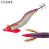 Egi 3.0 Hook Squid Bait 30g Weight Sycamore Wooden Jigging Lures Octopus Design Cuttlefish Shape Squid Hooks Coastal Fishing