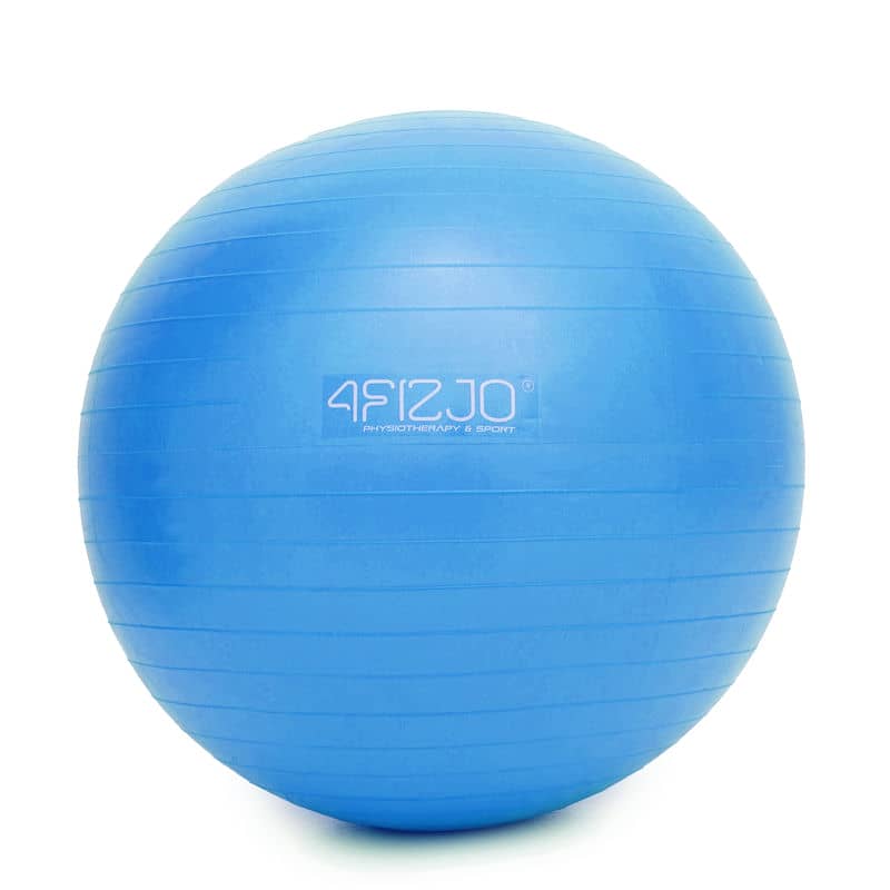 Inflatable gymnastic ball 65 cm - blue