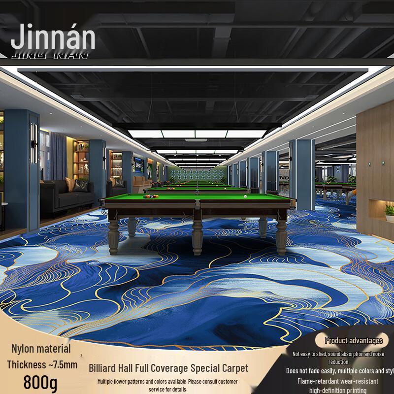 Jinnan Flame Retardant Billiard Hall Carpet