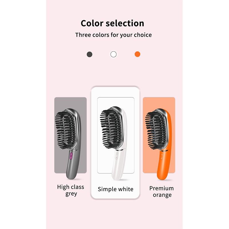 EMS Electric Head Massage Comb EMS Vibration Hair Care Anti-hair Loss Head Therapy Red and Blue Light Hair Growth Health