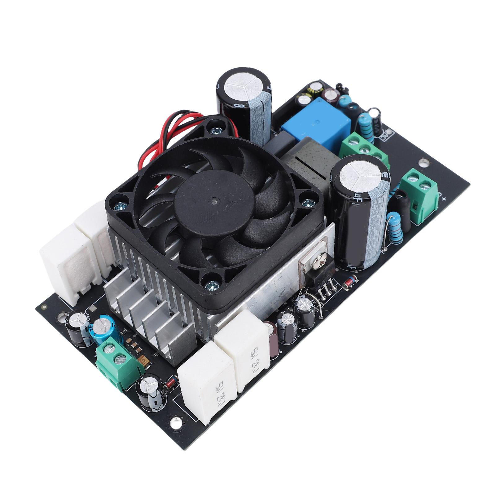 

Digital Amplifier Board 1000W IRS2092S Chip HiFi Class D Full Range Digital Power Amp Board with Cooling Fan