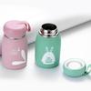 Mini 320ml Söt Termosflaska Bärbar Termosmugg Rostfritt Stål Isoleringsmugg Vakuumflaskor Vattenflaska för Flickor Barn Café