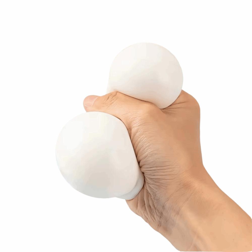 Slow Rising Crunchy Soap Ball Realistic Soap Soap Squishy Toy Funny Soap Squeeze Ball Office