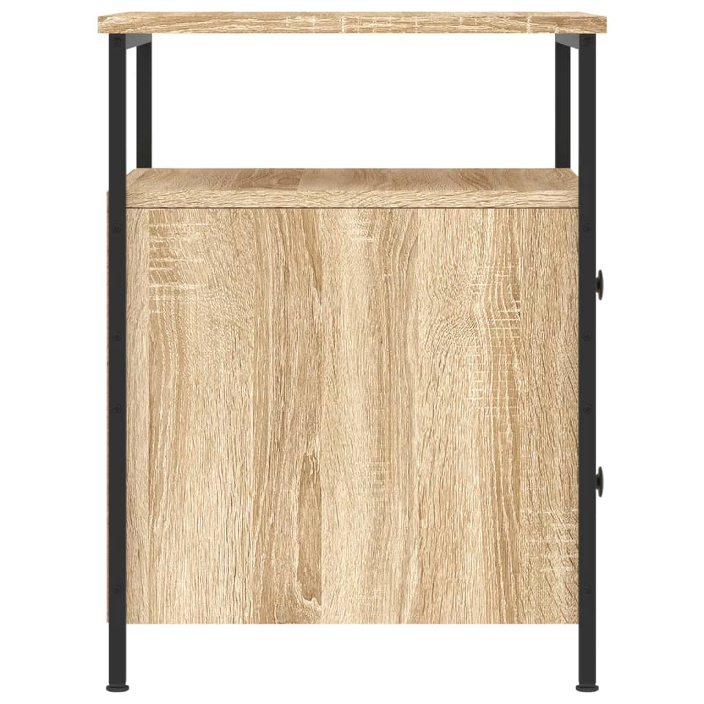 Nightstands 2 Pcs. Sonoma Oak 44 X 45 X 60 Cm Particleboard