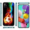 Football Soccer Ball Design Phone Case For Samsung Galaxy A52 A32 A22 A12 A51 A31 A50S A30S A20S A10S Note 20 Ultra 10 Plus S10