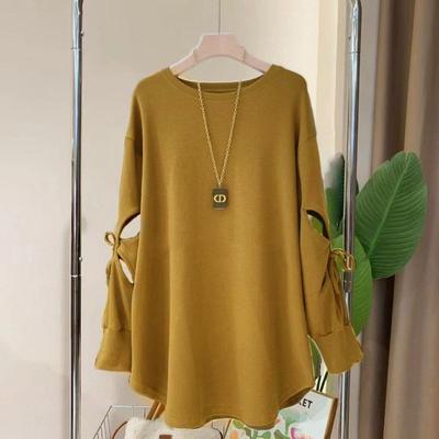 2025 Lightweight Casual Women's Bow Tie Sleeve Shirt