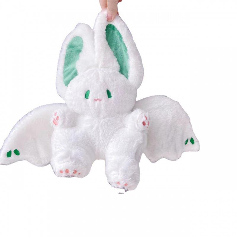 Bat Rabbit Plush - Cute Flying Rabbit Transforms Into Big White Doll Little Fu Zhu