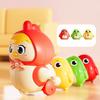 Wind-up Chick Crawling Toy Magnetic Mother Baby Chicken Swing Walking Toy Educational Interactive Spring Clockwork Animal Toy
