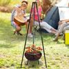 Stativ Outdoor Feuerstelle BBQ Runde Schale Garten Terrasse Extra Großer Grill