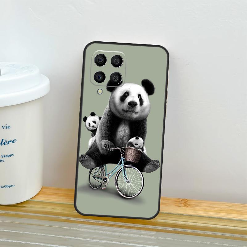 Panda Animal Cute Bear Case For Samsung Galaxy M53 M13 M06 M16 M31 M11 M35 M55 M15 M56 M36 M12 M32 M52 M14 M34 M54
