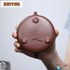 180ml Aesthetic Yixing Purple Clay Teapots Handmade Pot Raw Ore Purple Mud Kettle With Infuser Chinese Zisha Tea Set Supplies