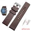 Genuine leather watchband For Diesel DZ4343/4405/7257/4423/1657  watchband 22 24 26 28 30 32 34mm cow leather with rivet straps