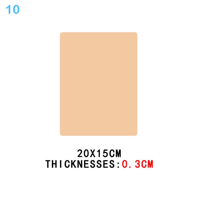 1 Pcs Silicone Blank Eyebrow Brow Tattoo Permanent Makeup Supplies Microblading Practice Skin Tattoo Beginner Exercise Tool