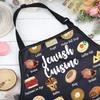G2TUP Cooking Dishes Recipes Soup Apron With Pockets Je Cuisine Kitchen Gift Cooking Baking Chef Gift